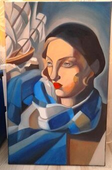Kobieta z łódkami - Tamara Łempicka