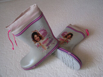 Kalosze, gumowce Disney Violetta dla dziewczynki, rozm. 35