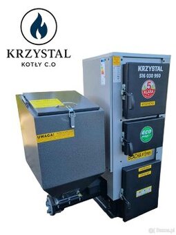 Kocioł Piec na eko groszek 20kW/180m2-Krzystal
