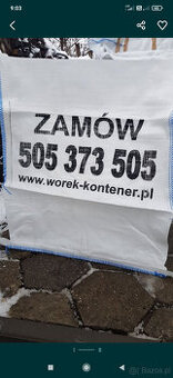 Worek Big Bag Zabrze Bytom Katowice Tychy Chorzów Dostawa