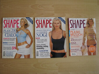 Shape nr 1-3, 2004 rok - uroda, zdrowie, fitness, styl życia