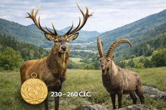 Jelenia zwierzyna + koziorożec alpejski