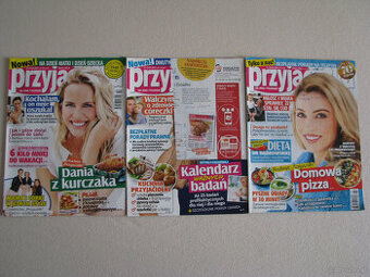 Przyjaciółka z 2017 i 2018 r –dwutygodnik 2,50 za egzemplarz