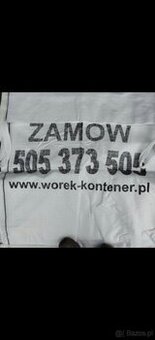 Pierwsza firma wywozów gruzu w big bag 1m3 Śląskie Tychy