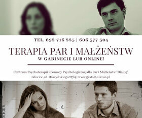 Terapia związków, par, małżeństw | Psychoterapia