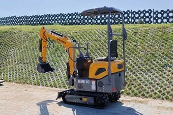 Minikoparka APS KME10 950 kg Diesel Koop 7 kW + łyżka