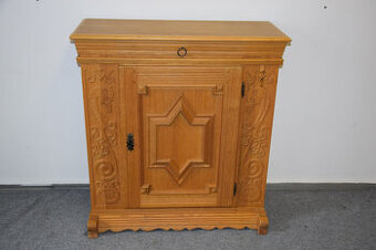 komoda z drewna dębowego - super stan