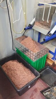 Separator do kabli, miedzi, aluminium, recykling, linia