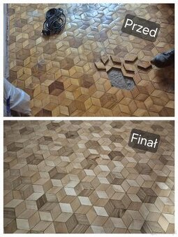 Cyklinowanie parkietów