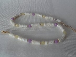 Naszyjnik muszla jadeit