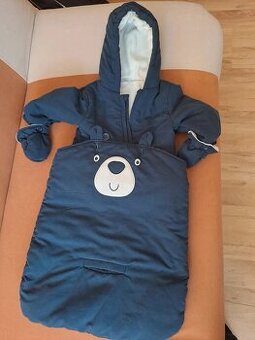 Śliczny kombinezon dwuczesciowy dla niemowlaka rozmiar 62 fi