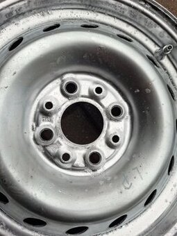 Felgi stalowe  13''. 5.JX13H2 4X98 ET33 FIAT CINQUECENTO. 
