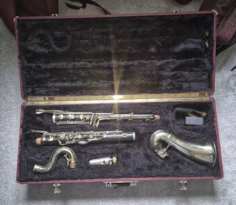 1946 Vintage N Series Selmer Paris Bass Clarinet Low Eb