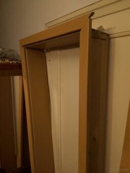 Drzwi wewnętrzne 80 cm ościeżnice jasne niemieckie,lamele li