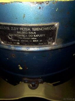 Szatkownica do kapusty mało używany sprzęt