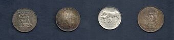 Srebrne monety pamiątkowe Czechosłowackiej Republiki