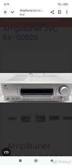 Amplituner jcv zestaw