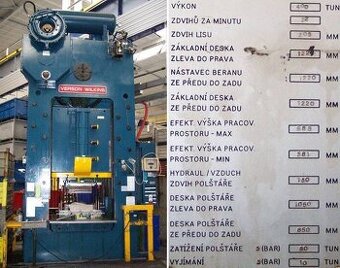 Prasa korbowa H48-1-12, VERSON WILKINS