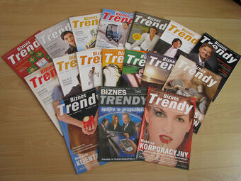 Biznes Trendy magazyn 2005r, 2006r i 2007r.