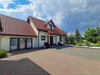 Dom jednorodzinny z ogrodem zimowym,działka 3818m2,Czartki