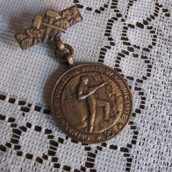 Odznaka 25 lat pracy PRL