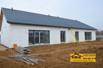 Budowa domu bliźniaczego w Legnicy - segment 123,75 m2