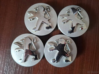 PEUGEOT 4 ORYGINALNE DEKIELEKI DO FELG 60 MM
