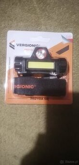 Latarka czołowa Led z magnesem USB