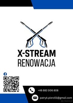 X-Stream Renowacja Mycie / Malowanie Dachów Elewacji Podjazd