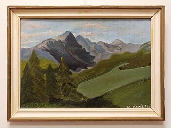 Zdjęcie M. Kaválka, Tatry Wysokie 1965, oryginał