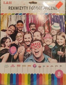 Rekwizyty fotograficzne 12sztuk