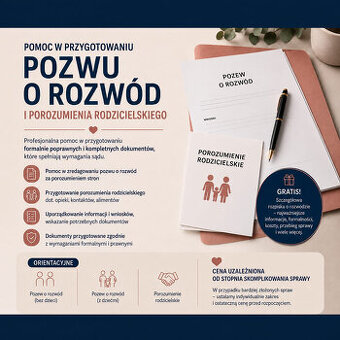 Pozew rozwodowy i porozumienie rodzicielskie