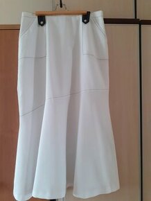 Biała spódnica firmy Tradition rozmiar 42 - 1