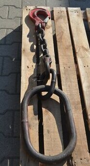Jednocięgnowe zawiesie łańcuchowe – 8 t – (czerwone – 1 szt.