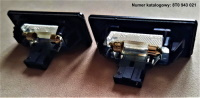 Sprzedam oryginalne lampki do Audi A4 B8 ośw. rejestracji