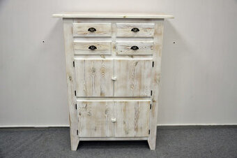 komoda z drewna sosnowego - jak nowa