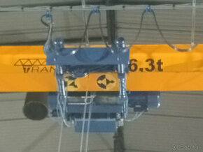 suwnica pomostowa-natorowa 6,3T-15600 mm.