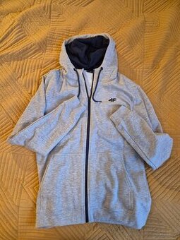 Męska ocieplana bluza z kapturem 4F - Nowa