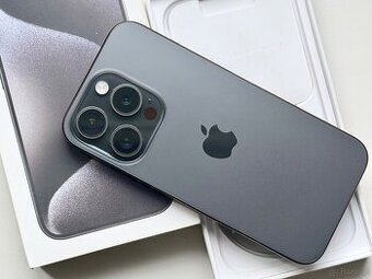 iPhone 15 Pro Max Black Titanium BATERIA 100% TOP