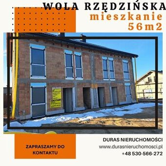 Wola Rzędzińska mieszkanie na sprzedaż 56m2