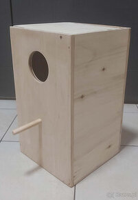 budka dla papug średnich