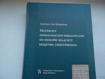 genealog.-heraldyczne ... szlachta ciesynska ...