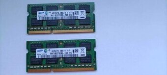 Pamięci RAM 4GB 2razy z laptopa