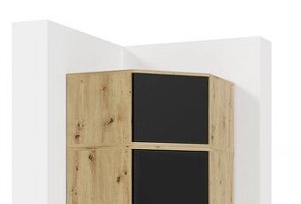 Wisząca szafa narożna / nadstawka