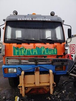 Steyr 17 S 21 zderzak przedni z lampami