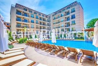 Umeblowane mieszkanie 2-pokojowe (53 m²) z widokiem na basen