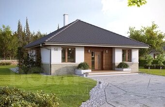 Dom parterowy o powierzchni 120m² z działką 728m², Niedźwiad