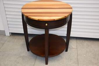 stolik z drewna tekowego - jak nowy