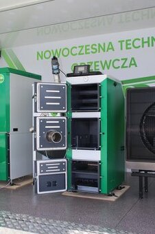 Kocioł C.O. DrewKo Hybrid 18kW – Dwupaliwowy Pellet & Drewno