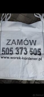 Worek na gruz mieszane dostawa gratis Tychy Bytom Zabrze